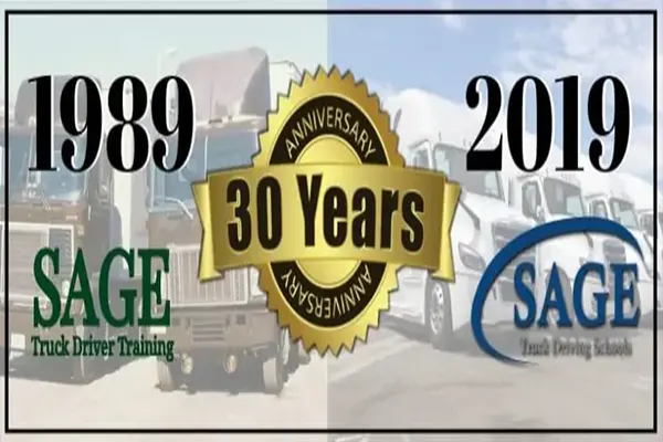 SAGE Truck Driving Schools Mark 30th Anniversary